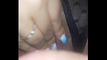 Friend made my wife come by her fingers.