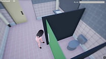 المجازفة ثلاثية الأبعاد [لعبة هنتاي PornPlay] محاكاة المعرض في المباني العامة