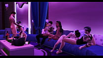 ゴス地区で輪姦セックスパーティー - 3Dへんたい