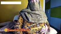 Trentenaire arabe turque en hijab bbw musulman avec gros seins webcam enregistrement le 10 novembre