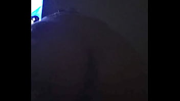 Moaning GF bouncing on dick