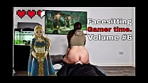 Женское доминирование Сидение на лице Gamer Girl Time Vol 6 Zelda FLR Лизание киски задницы Мужской раб Обучение Целомудрие