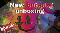 Новый заказ на анальную пробку Распаковка огромных секс-игрушек Miss Raven Training Zero Femdom FLR Bondage BDSM Butt Plug Silicone Puppy Play