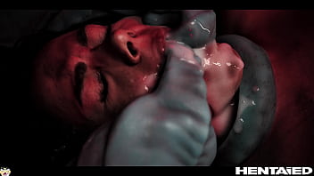 Real Life Hentai - Valentina Nappi follada anal dura con enorme creampie anal por parte de Alien Monster