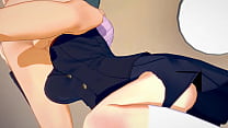SSSS Gridman Hentai - Shinjo Akane pompino e scopata da Utsumi Sho - Giapponese asiatico Manga Anime Film Game Porn