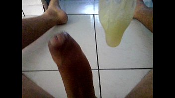 Cumming on a condom. Do you want to sit on it?