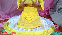 Indian Bhabhi XXX scopa con voce chiara (Desi Heena543)