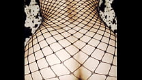 Hot fuck with milf wife in mesh erotic lingerie