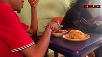 How I did trade by barter with a hungry beautiful ebony for a plate of Eba in a Local restaurant ( SUBSCRIBE TO  XV PREMIUM TO WATCH FULL VIDEO)