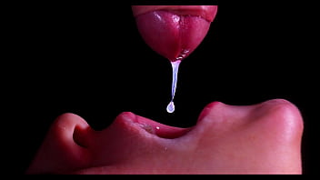 FERMER : MEILLEURE bouche de traite pour votre bite ! Sucer une bite ASMR, langue et lèvres BLOWJOB DOUBLE EJACULATION -XSanyAny