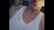 Wetness dripping off these huge tits...oops spilled a drink all over my shirt!!