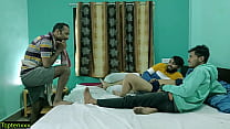 तीन प्रेमी एक साथ प्रेमिका को धोखा दे रहे हैं! हिंदी फोरसम सेक्स