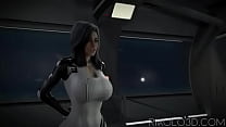 Officer on Dick (Mass Effect Hentai)
