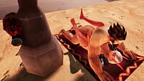A Couple Having Sex on the Beach | Warcraft Parody