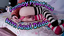Femboy Practices With Anal Dildo! (Teaser)