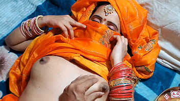 Karwa chauth special Indian cauple honeymoon