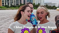 Chloe Temple, double amoureuse du vagin, obtient deux secondes creampies dans un trio avec Khloe Kapri