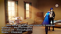 Удаленная сцена из Persona 3 Reload (Animation) на испанском языке.