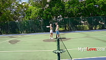 Tennis Court Cougar Catch (Picking Up Thick MILF's At The Tennis Court)