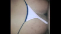 Little whore in a new thong