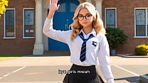 Dominant Teacher approved Teen sexy college blonde fee, but he wants something back (Zara - Part 1) - 3D/Hentai