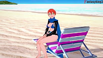 Yae Miko Bikini-Sex am Strand POV PROMO Genshin Impact | Vollständig und einfach POV auf Sheer oder PTRN: Fantasyking3