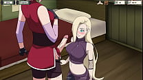 Naruto - Kunoichi Trainer (Dinaki) [v0.13] Part 30 Sakura x Ino By LoveSkySan69