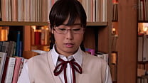 Secret footage of my busty Japanese classmate at the library