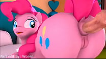 Pinkie Pie Fart Fucked from Behind (Fart edit by Wceen)