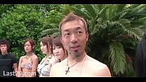 Asian bikini orgy