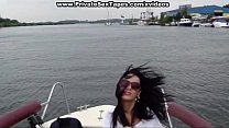 Follando apasionado en un barco